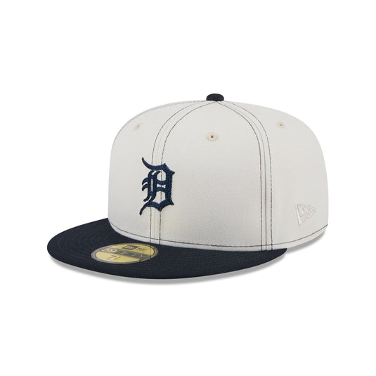 Detroit Tigers Sandy Linen 59FIFTY Fitted Hat - New Era Cap