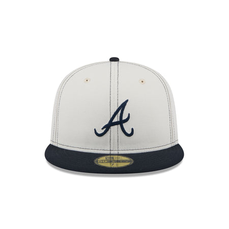 Atlanta Braves Sandy Linen 59FIFTY Fitted