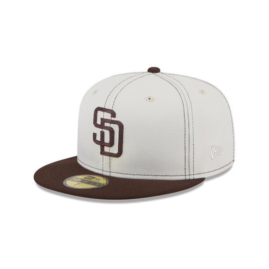 San Diego Padres Sandy Linen 59FIFTY Fitted Hat - New Era Cap