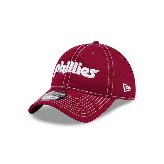 Philadelphia Phillies Team Stitch 9TWENTY Adjustable Hat - New Era Cap