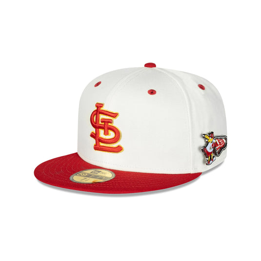 St. Louis Cardinals Mascot Pin 59FIFTY Fitted Hat - New Era Cap