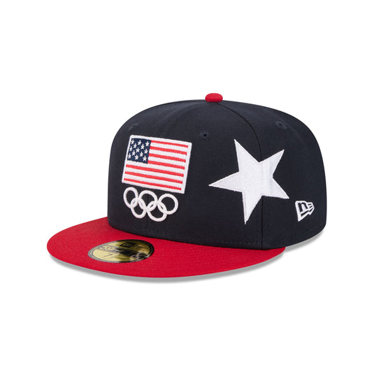 Team USA Olympics Stars 59FIFTY Fitted Hat - New Era Cap