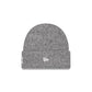 New York Yankees Women's Wide Cuff Knit Gray Beanie Hat