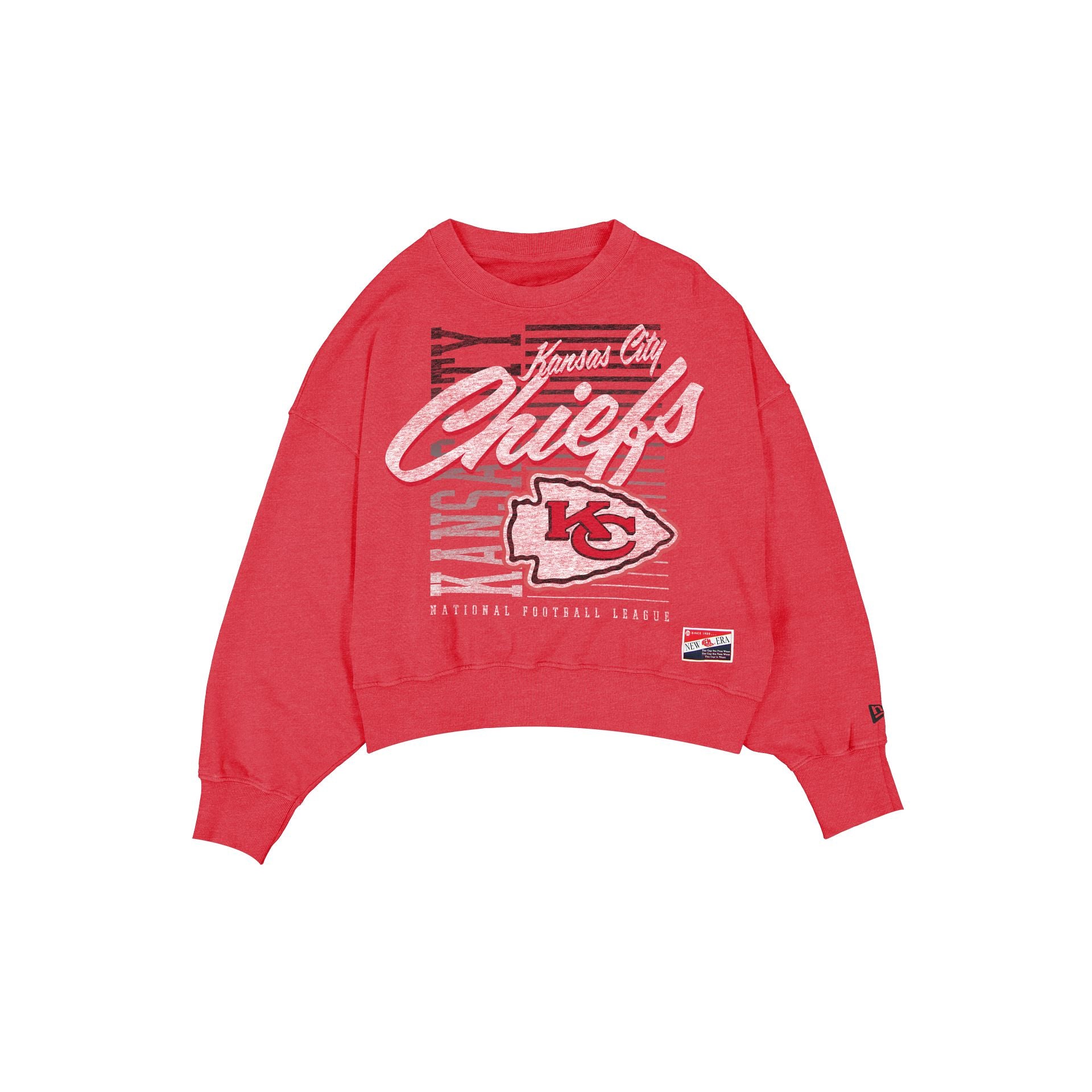Kansas City Chiefs Throwback Women's Washed Crewneck