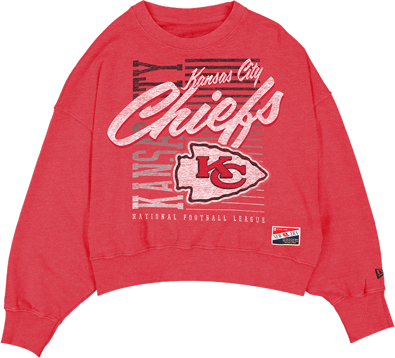 Kansas City Chiefs Throwback Women's Washed Crewneck
