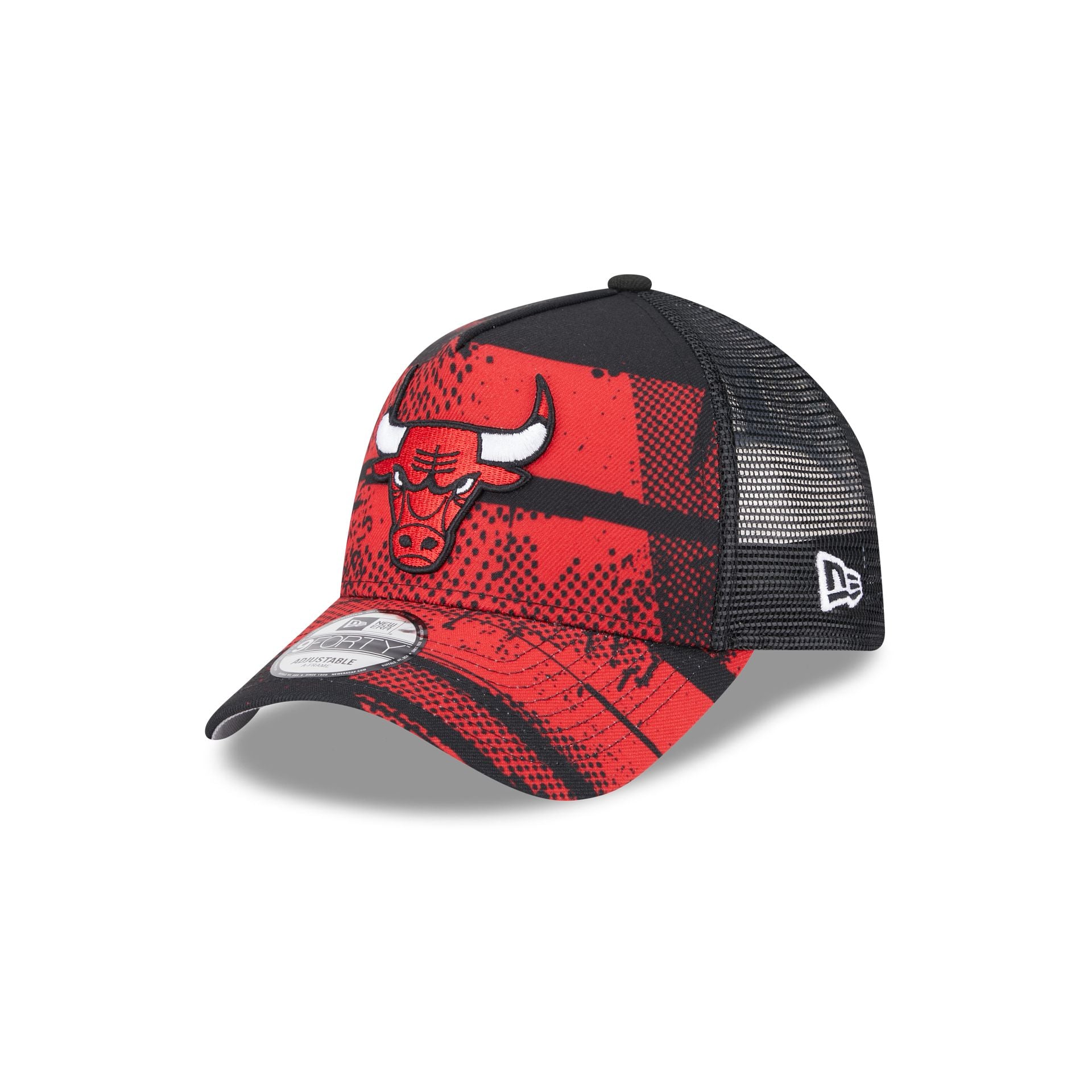 Chicago Bulls 2024 Tip-Off 9FORTY A-Frame Trucker Hat – New
