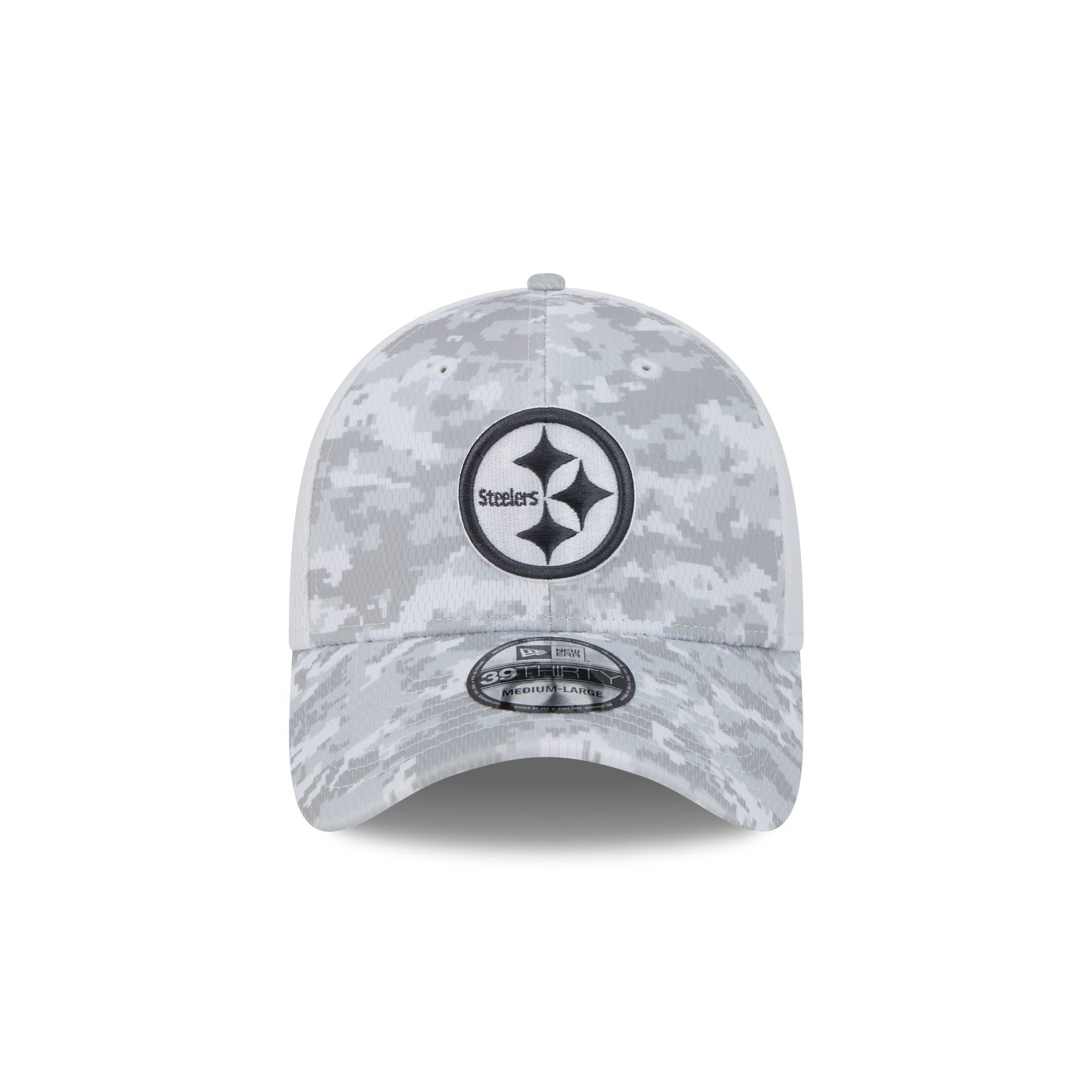 Pittsburgh Steelers 2024 Salute to Service 39THIRTY Stretch Fit Hat