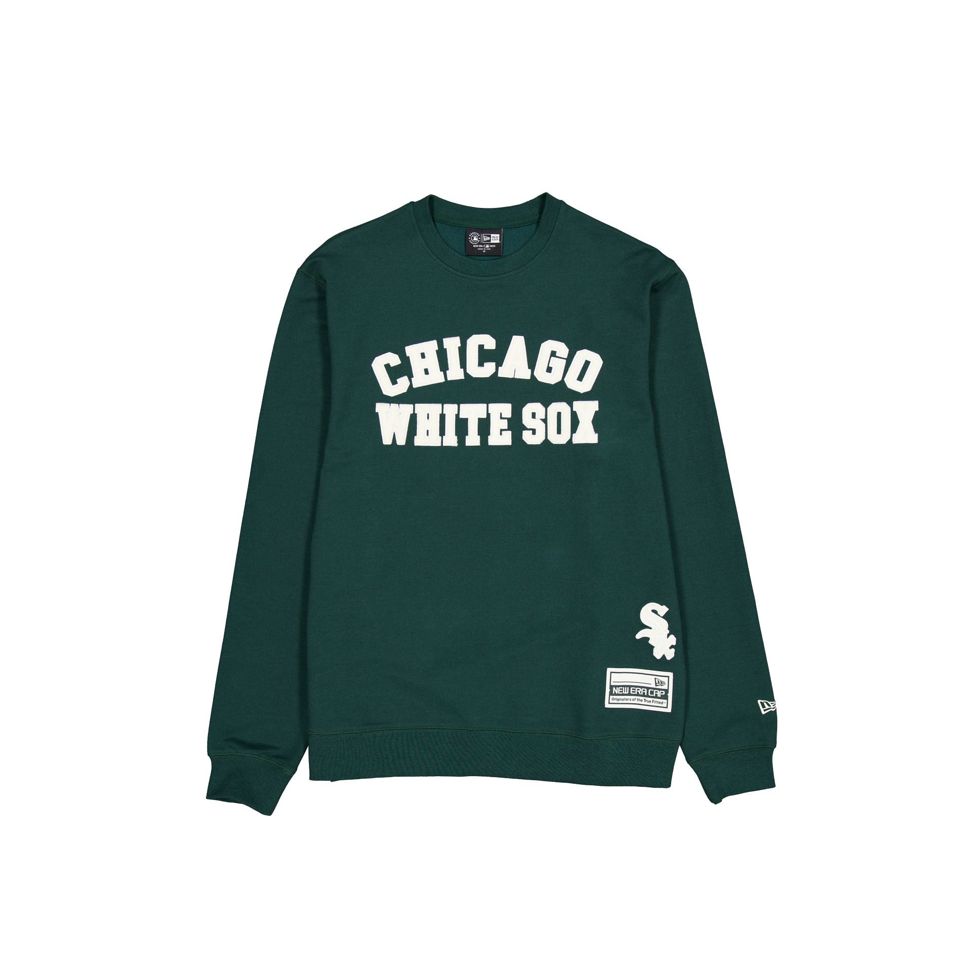 Chicago White Sox Dark Green Logo Select Crewneck MLB