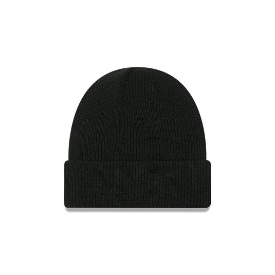 New Era Cap Black Waffle Knit Beanie - New Era Cap