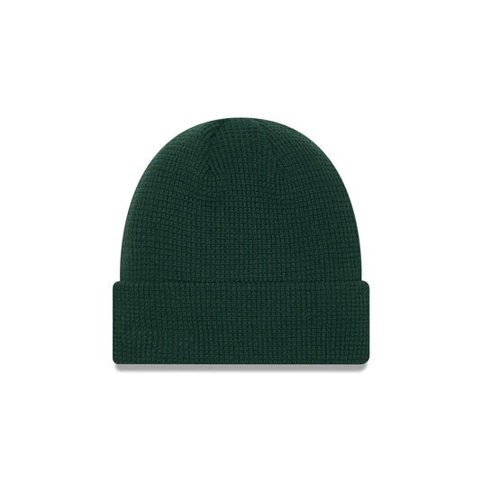 New Era Cap Green Waffle Knit Beanie - New Era Cap