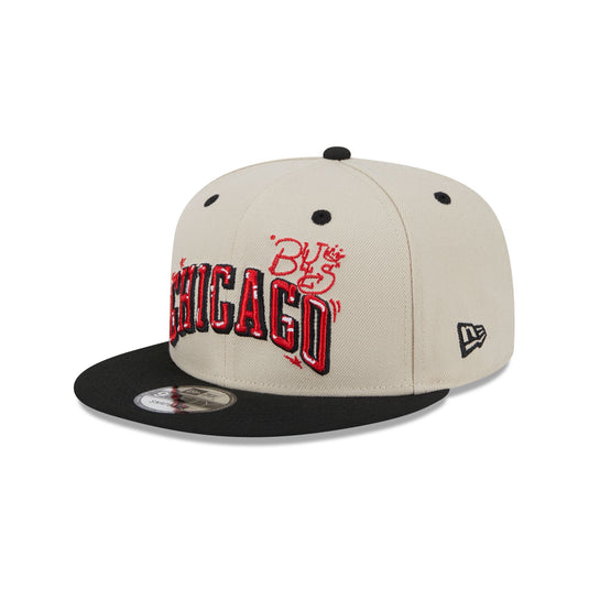 Chicago Bulls Team Art 9FIFTY Snapback Hat - New Era Cap