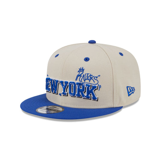 New York Knicks Team Art 9FIFTY Snapback Hat - New Era Cap