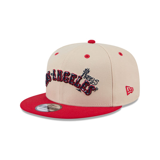 Los Angeles Angels Team Art 9FIFTY Snapback Hat - New Era Cap
