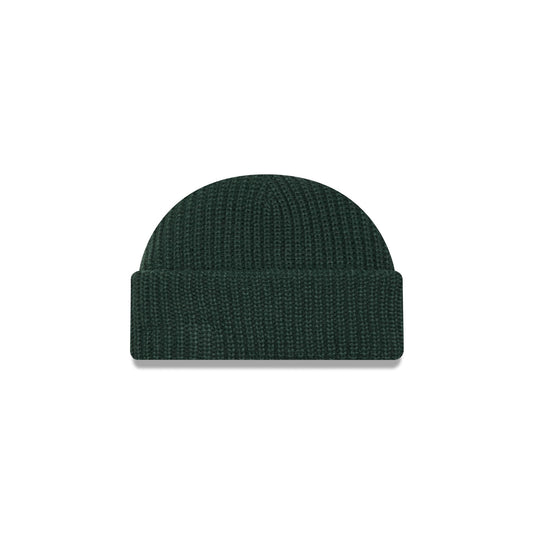 New Era Cap Green Ribbed Skully Knit Beanie - New Era Cap