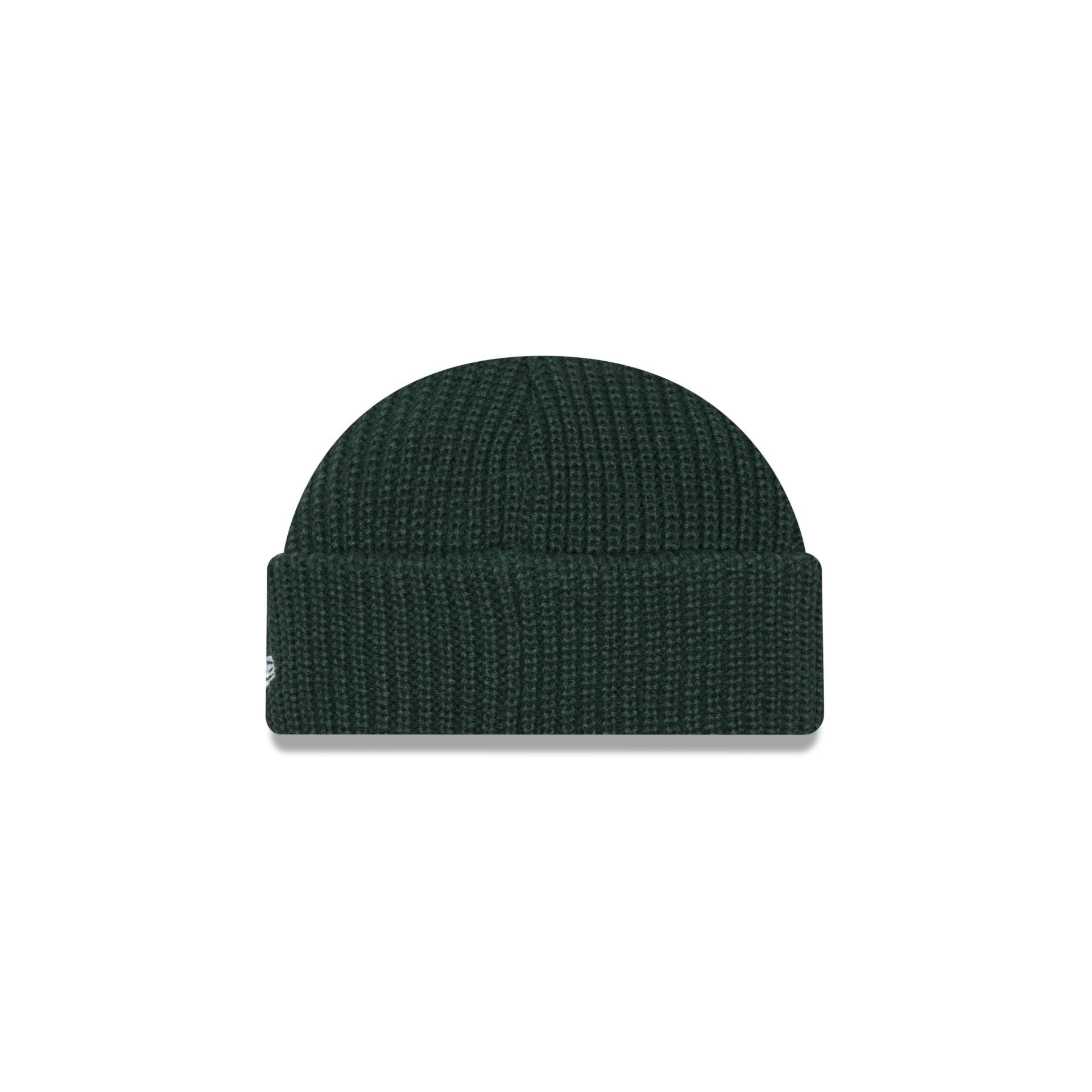 New Era Cap Green Ribbed Skully Knit Beanie