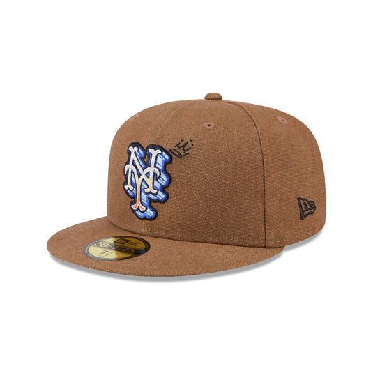 New York Mets Logo Scribble 59FIFTY Fitted Hat - New Era Cap
