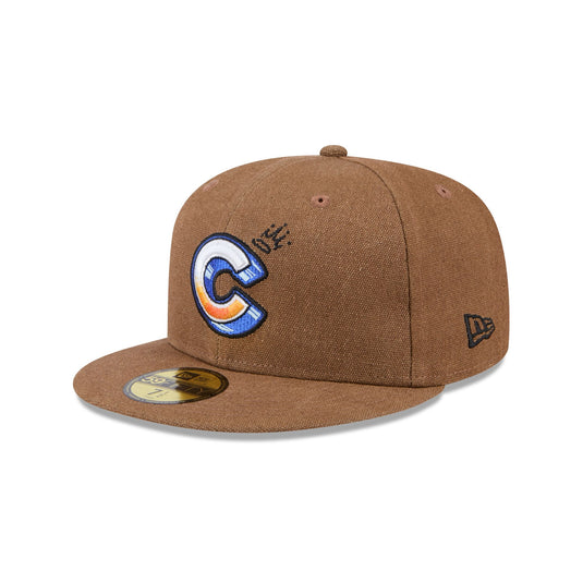 Chicago Cubs Logo Scribble 59FIFTY Fitted Hat - New Era Cap
