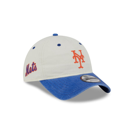 New York Mets Classic Sidescript 9TWENTY Adjustable Hat - New Era Cap