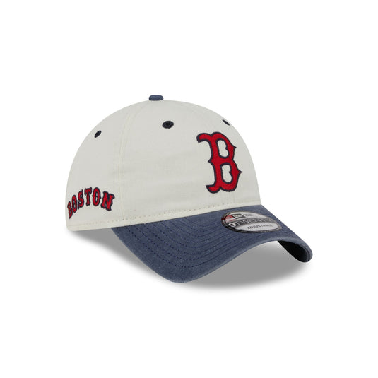 Boston Red Sox Classic Sidescript 9TWENTY Adjustable Hat - New Era Cap