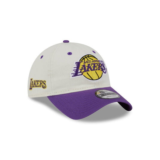 Los Angeles Lakers Classic Sidescript 9TWENTY Adjustable Hat - New Era Cap