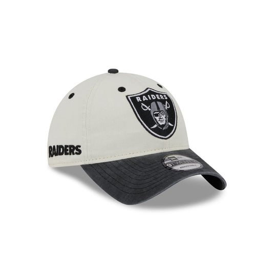 Las Vegas Raiders Classic Sidescript 9TWENTY Adjustable Hat - New Era Cap