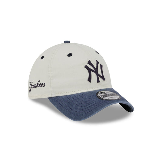 New York Yankees Classic Sidescript 9TWENTY Adjustable Hat - New Era Cap
