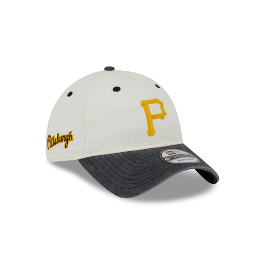 Pittsburgh Pirates Classic Sidescript 9TWENTY Adjustable Hat - New Era Cap