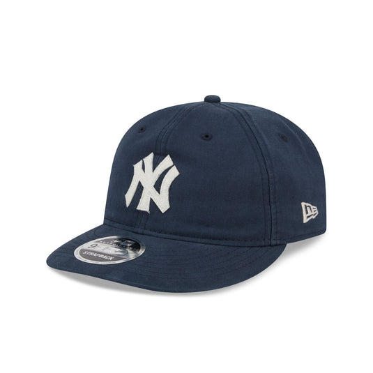 New York Yankees Canvas Felt Retro Crown 9FIFTY Strapback Hat - New Era Cap