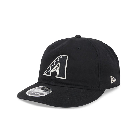 Arizona Diamondbacks Canvas Felt Retro Crown 9FIFTY Strapback Hat - New Era Cap
