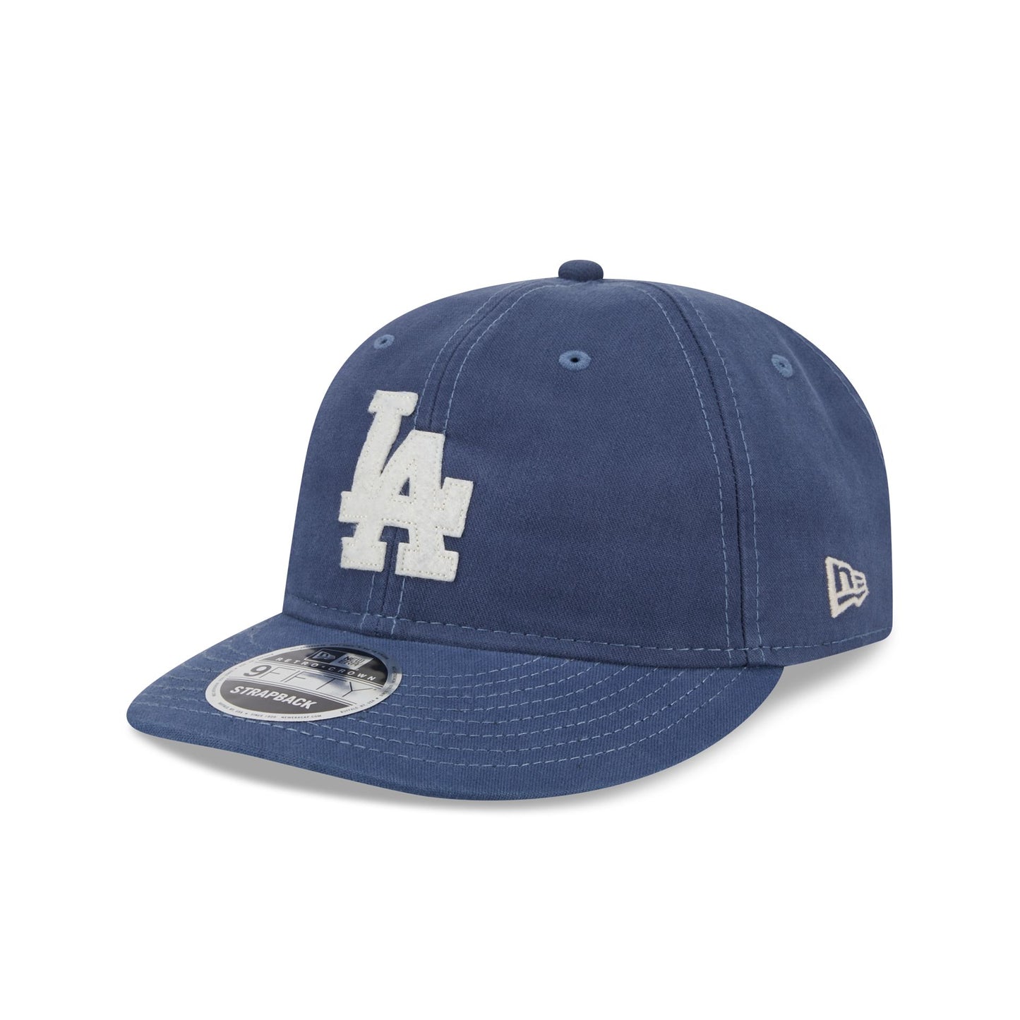 Los Angeles Dodgers Canvas Felt Retro Crown 9FIFTY Strapback Hat