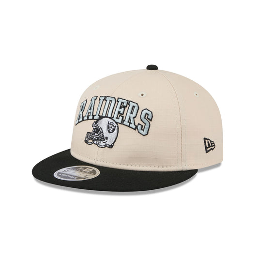 Las Vegas Raiders Historic Helmet Retro Crown 9FIFTY Snapback Hat - New Era Cap