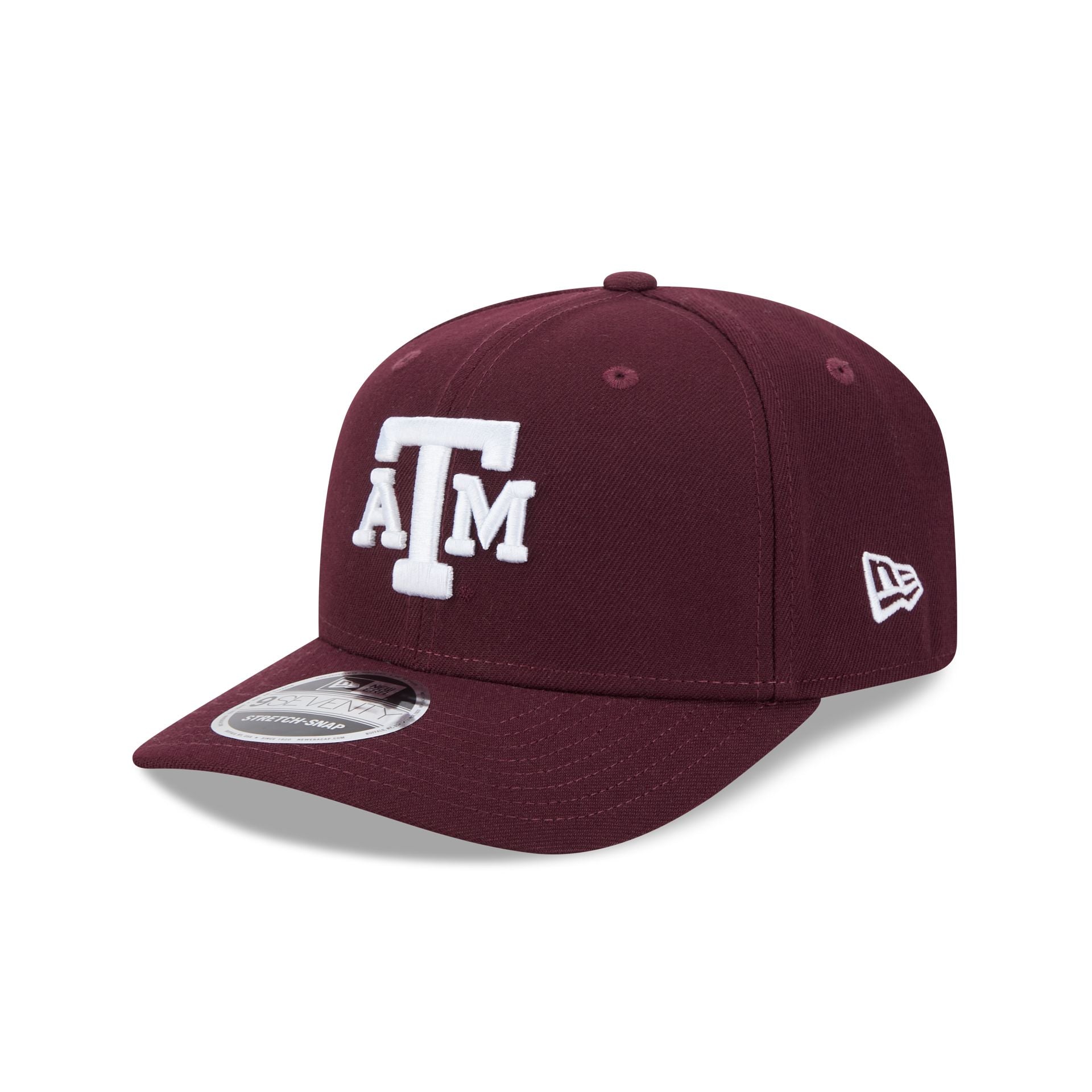 Texas A&M Aggies Basic 9SEVENTY Stretch-Snap Hat – New Era Cap