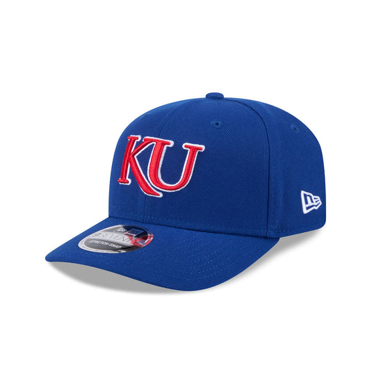 Kansas Jayhawks Basic 9SEVENTY Stretch-Snap Hat - New Era Cap