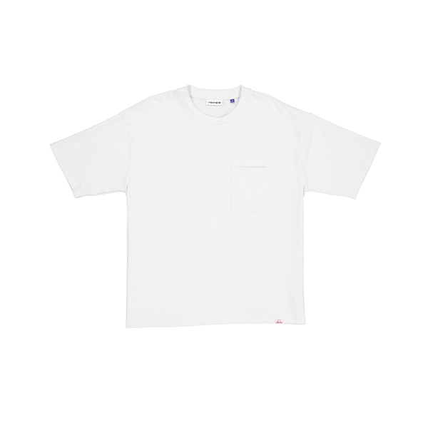 New Era Branded Alden Heavyweight Optic White Pocket T-Shirt – New