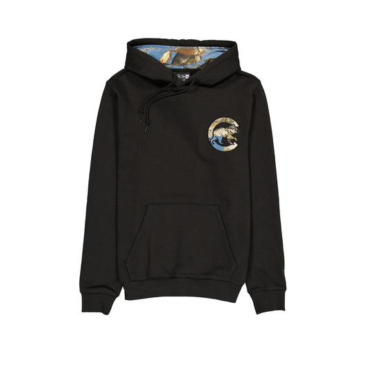 Chicago Cubs Black Realtree Hoodie - New Era Cap