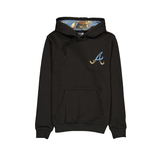 Atlanta Braves Black Realtree Hoodie - New Era Cap
