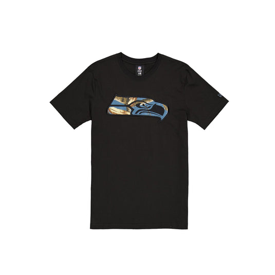 Seattle Seahawks Black Realtree T-Shirt - New Era Cap