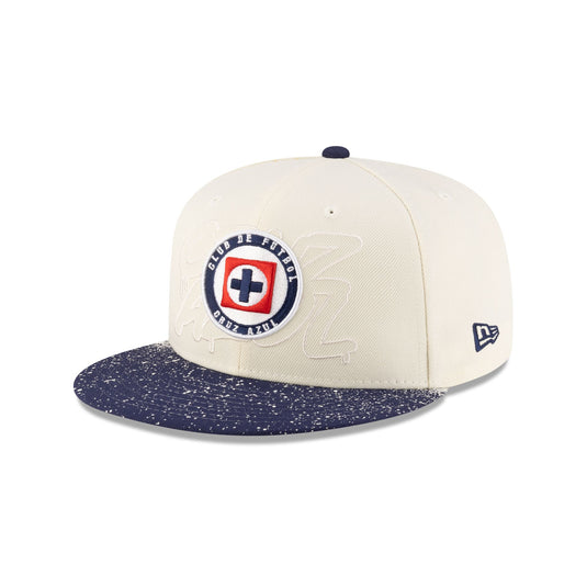 Cruz Azul Splattered Visor 59FIFTY Fitted Hat - New Era Cap
