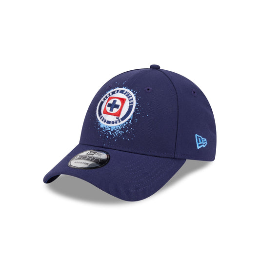 Cruz Azul Spray Paint 9FORTY Snapback Hat - New Era Cap