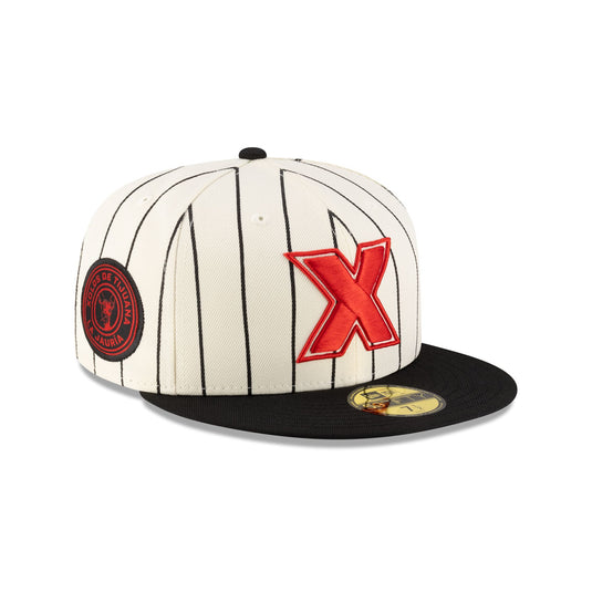 Xolos Retro Pinstripe 59FIFTY Fitted Hat - New Era Cap