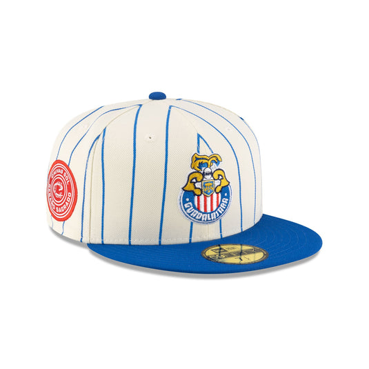 Chivas Retro Pinstripe 59FIFTY Fitted Hat - New Era Cap