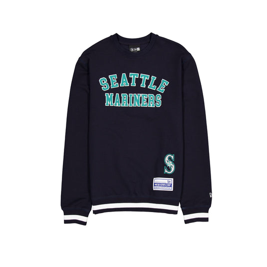 Seattle Mariners Team Color Logo Select Crewneck - New Era Cap