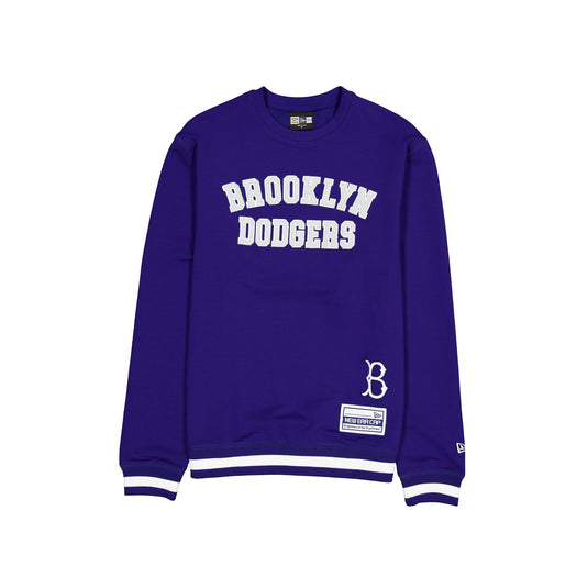 Brooklyn Dodgers Team Color Logo Select Crewneck - New Era Cap