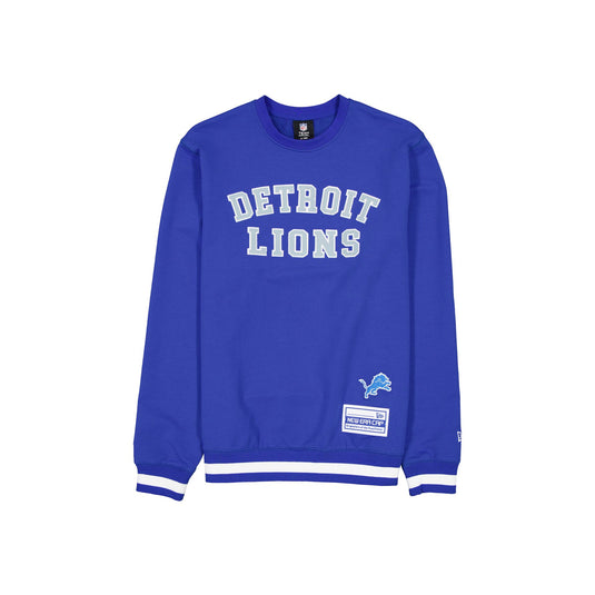 Detroit Lions Team Color Logo Select Crewneck - New Era Cap