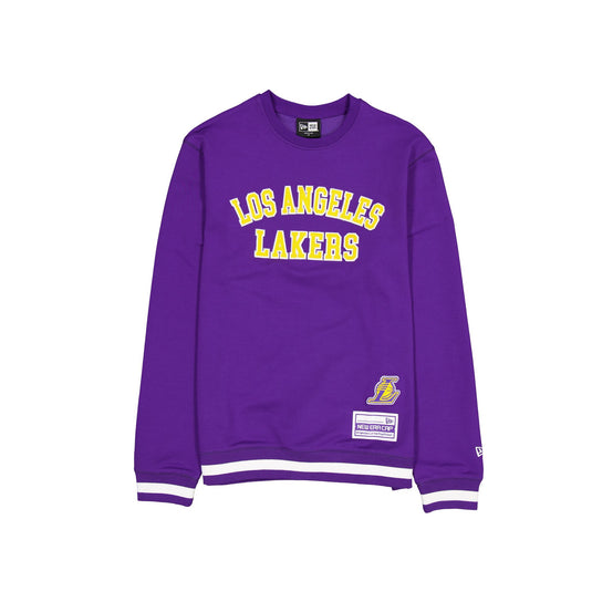 Los Angeles Lakers Team Color Logo Select Crewneck - New Era Cap