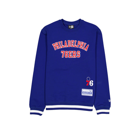 Philadelphia 76ers Team Color Logo Select Crewneck - New Era Cap