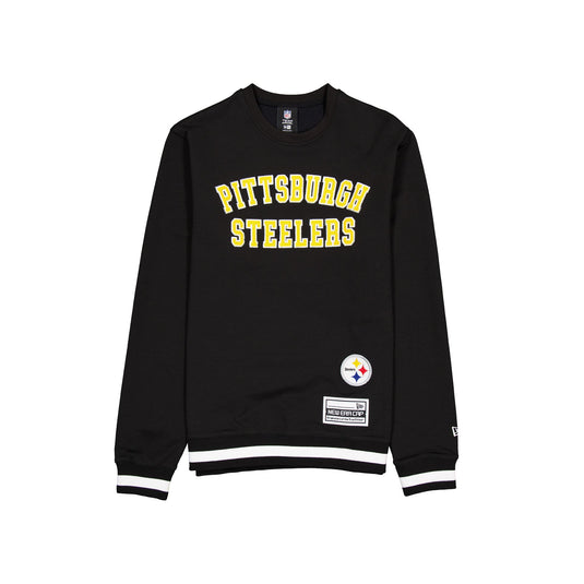 Pittsburgh Steelers Team Color Logo Select Crewneck - New Era Cap
