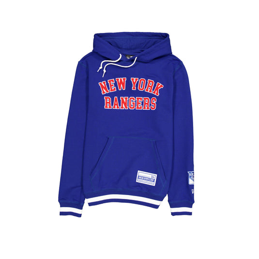 New York Rangers Team Color Logo Select Hoodie - New Era Cap