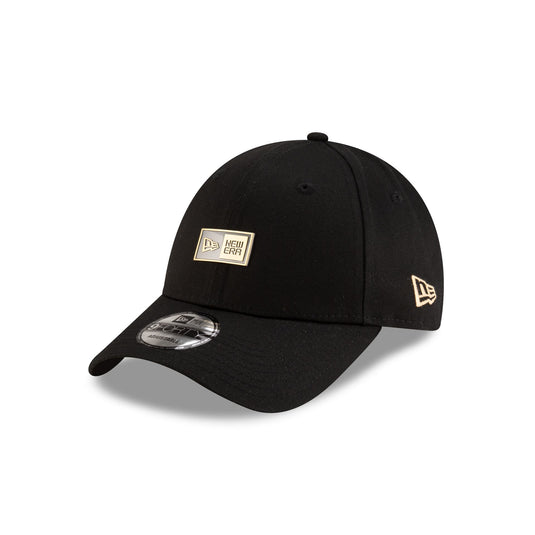 New Era Cap Badge Black 9FORTY Snapback Hat - New Era Cap