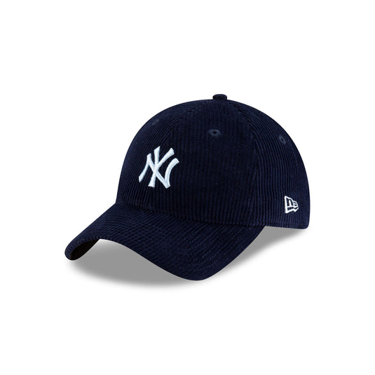 New York Yankees Women's Navy Blue Cord 9TWENTY Adjustable Hat - New Era Cap